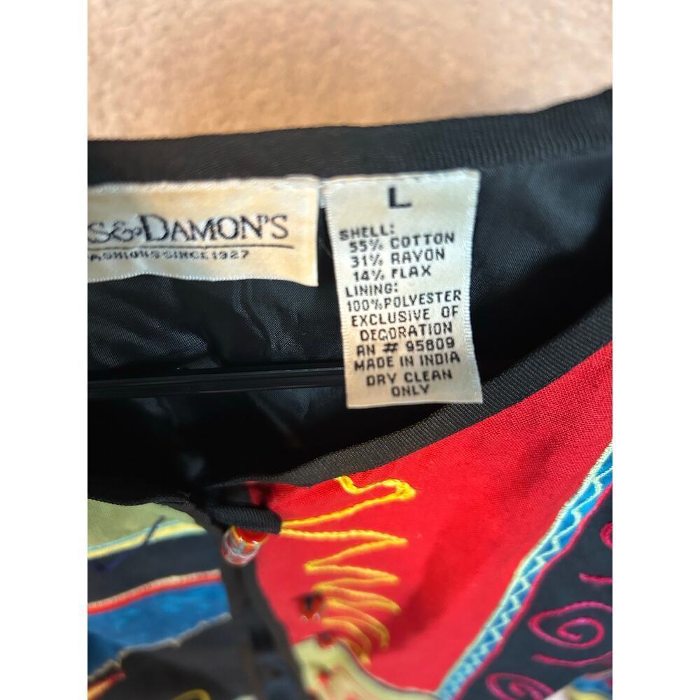 Draper and Damon’s women’s knit jacket/blazer. Size large - Picture 4 of 7